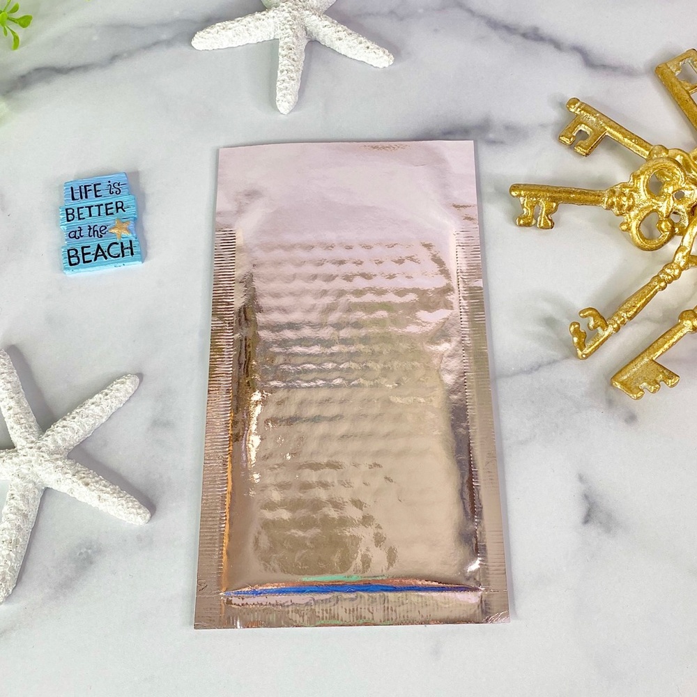 25 4x8 Rose Gold Bubble Mailers PRICE IS FIRM - Picture 2 of 8